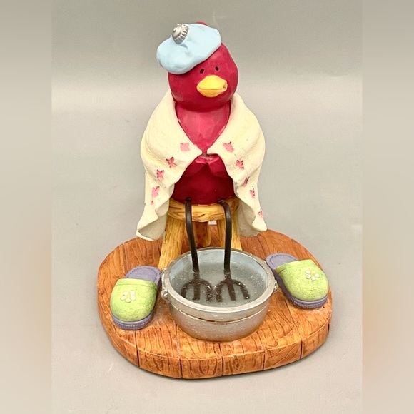 Russ Berrie Tweet Along With Me Under The Feather Cardinal Bird Figurine 13070 - Picture 2 of 10